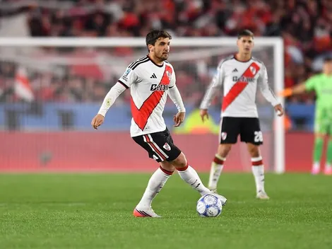 El particular posteo de Arambarri tras volver a sumar minutos en River