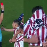 Video: Matías Gallardo sufrió la primera expulsión de su carrera en Instituto vs. Unió y se fue llorando de la cancha