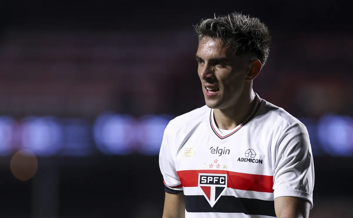 Enzo Díaz podría irse de San Pablo en medio de la temporada.