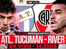 River vs. Atlético Tucumán EN VIVO: transmisión gratis y minuto a minuto por el Clausura