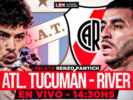 River vs. Atlético Tucumán EN VIVO: transmisión gratis y minuto a minuto por el Clausura