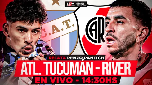 River vs. Atlético Tucumán EN VIVO: transmisión gratis y minuto a minuto por el Clausura