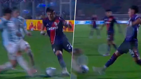 Postales de la jugada de Juan Cruz Meza para el 2-1 de River contra Atlético Tucumán.