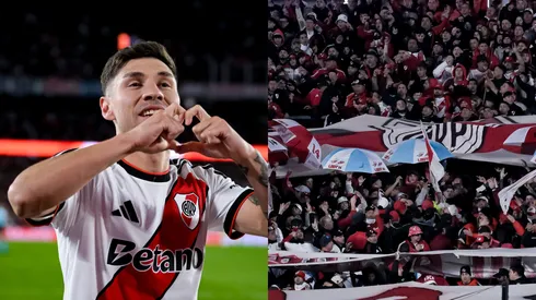 Montiel le dedicó el triunfo a los hinchas de River.