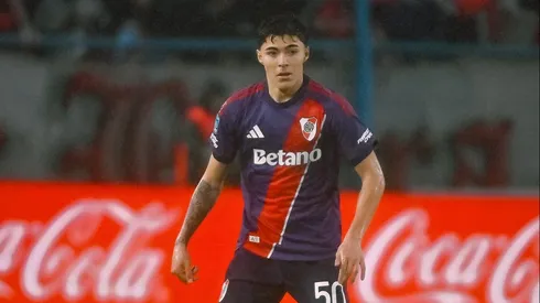 Tobías Andrada convirtió su primer gol en River.