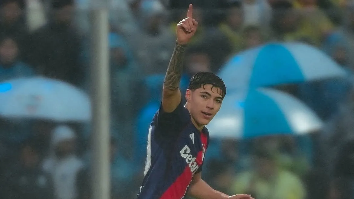 Primer gol de Andrada en River.