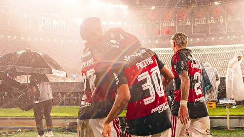 Asistencia clave de Freitas en Flamengo.