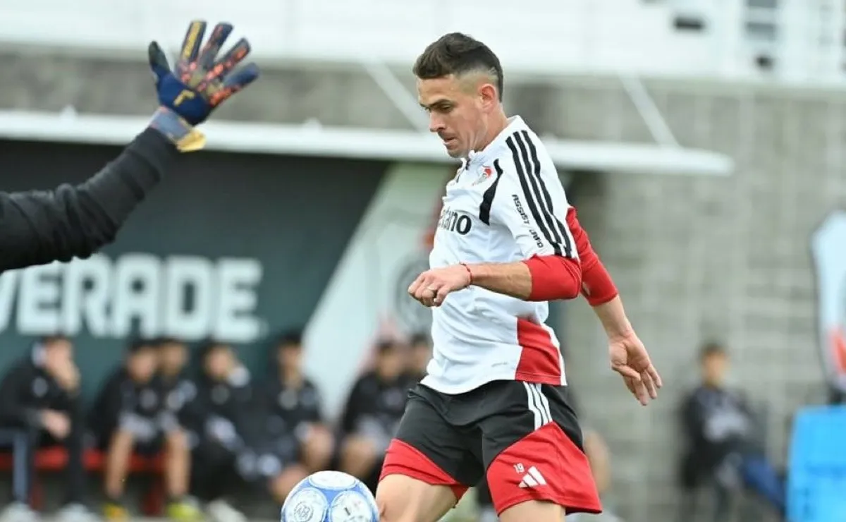 Borré convirtió el gol del triunfo ante Estudiantes BA.