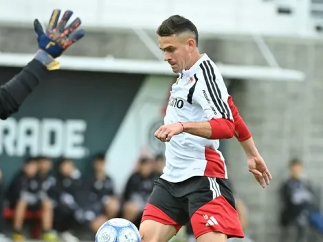 River le ganó a Estudiantes (BA) en un amistoso informal en Ezeiza: quiénes jugaron