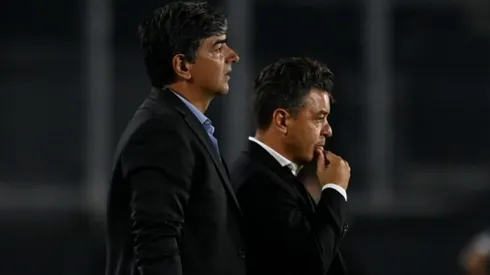 Matías Biscay y Marcelo Gallardo.