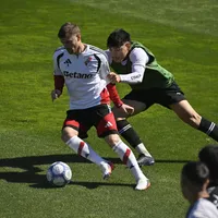 River le ganó a Estudiantes de Buenos Aires en un amistoso informal en Ezeiza: quiénes jugaron, goles y formación