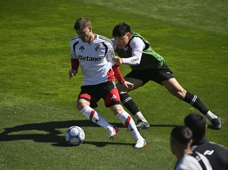 River le ganó a Estudiantes (BA) en un amistoso informal en Ezeiza: resultado y formación