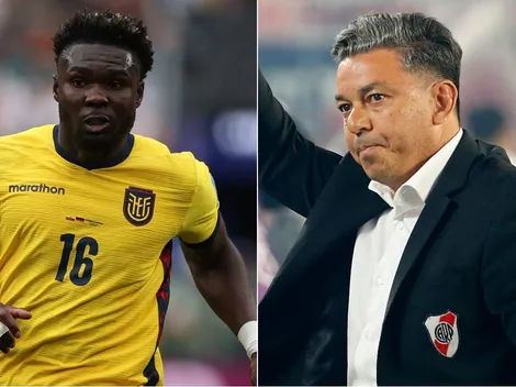 Caicedo se rindió a los pies de Marcelo Gallardo al enterarse que lo tendrá como DT en Ecuador