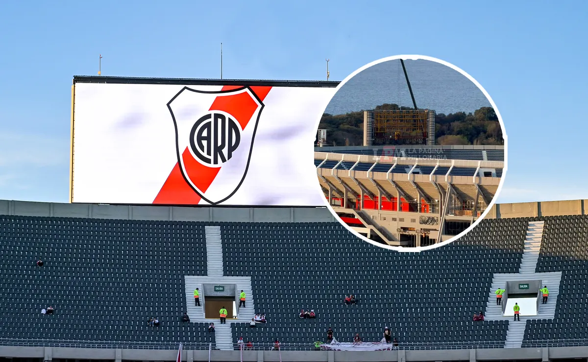 River avanza con las obras en el Monumental.