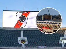Exclusivo: las imágenes del Monumental sin pantalla y cómo siguen las obras