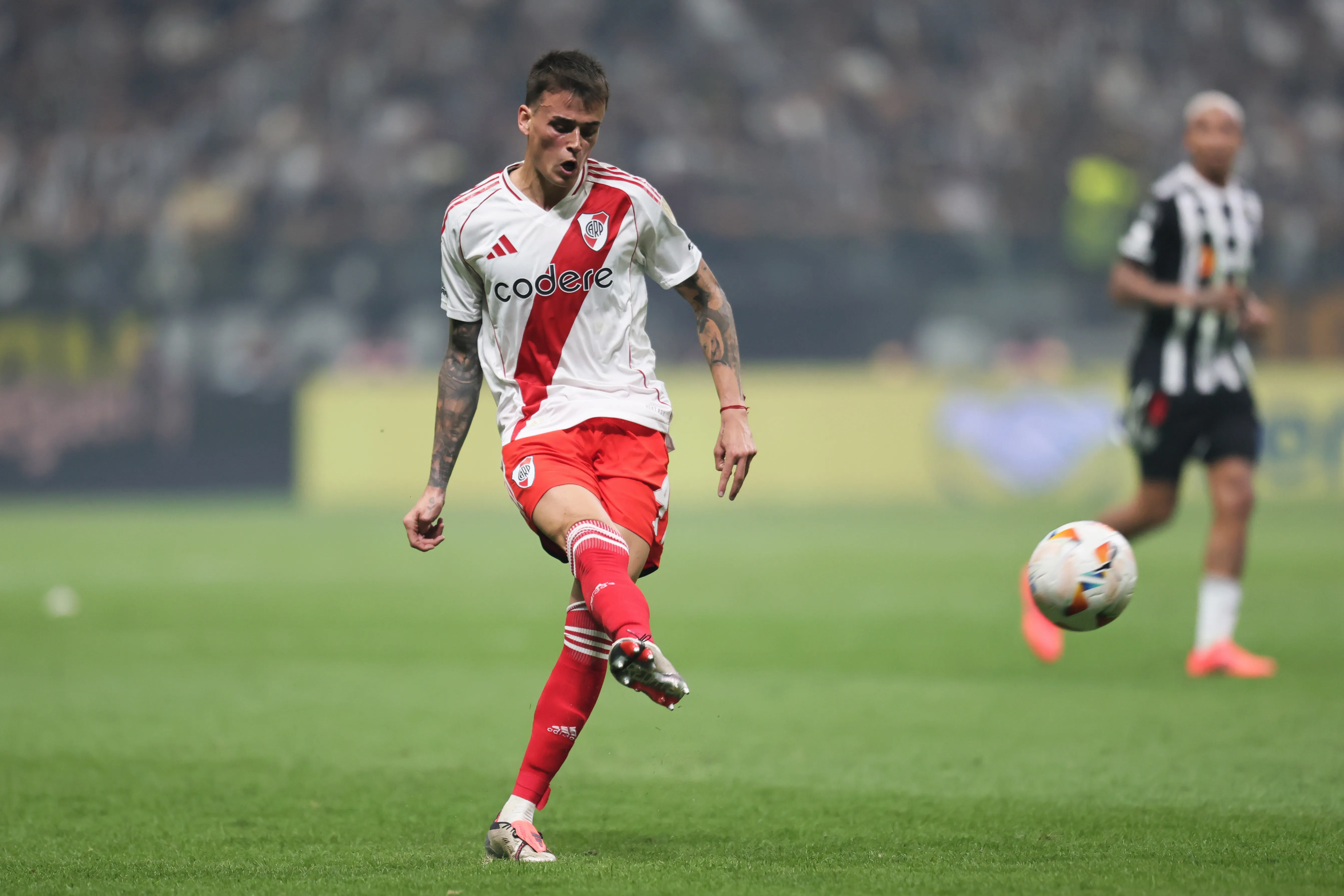 Fonseca jugó 28 partidos en River y solo marcó un gol. (Getty Images)