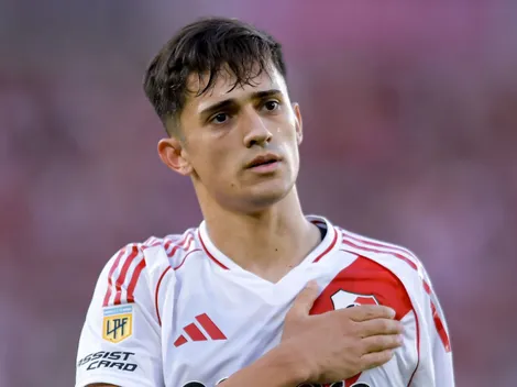 Pablo Solari estuvo viendo a las inferiores de River: el motivo