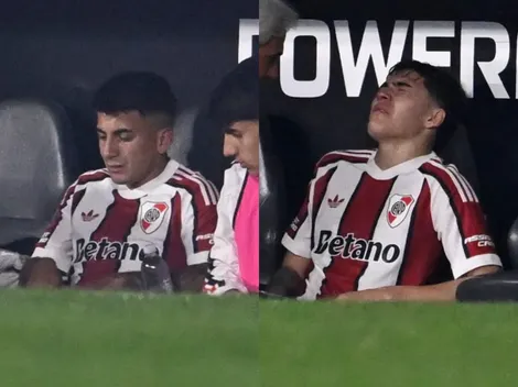 Alarmas en River: qué dice el parte médico preliminar de Almada y Andrada