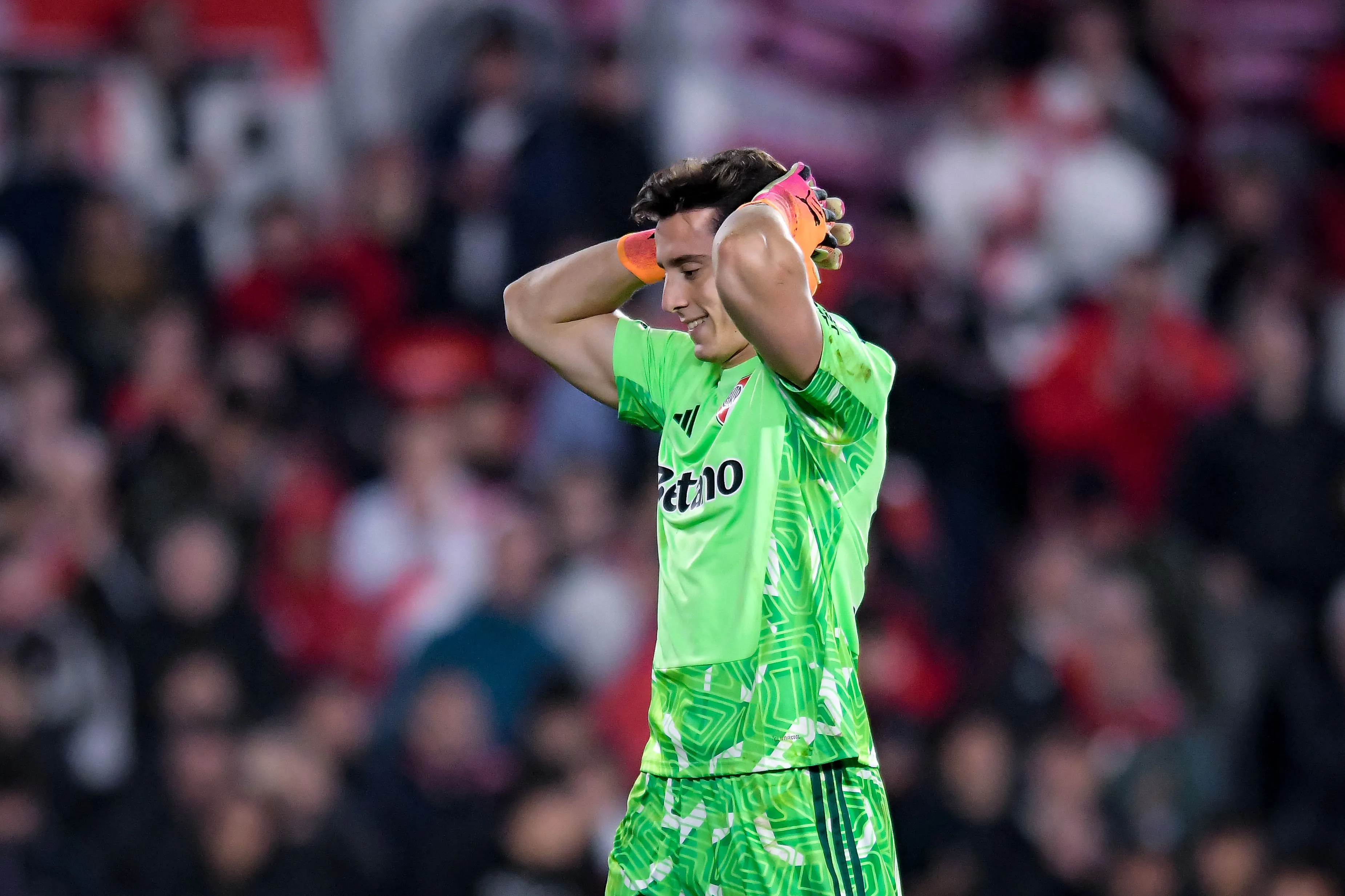 Beltrán recibió 16 goles en 13 partidos disputados este semestre. (Getty Images)