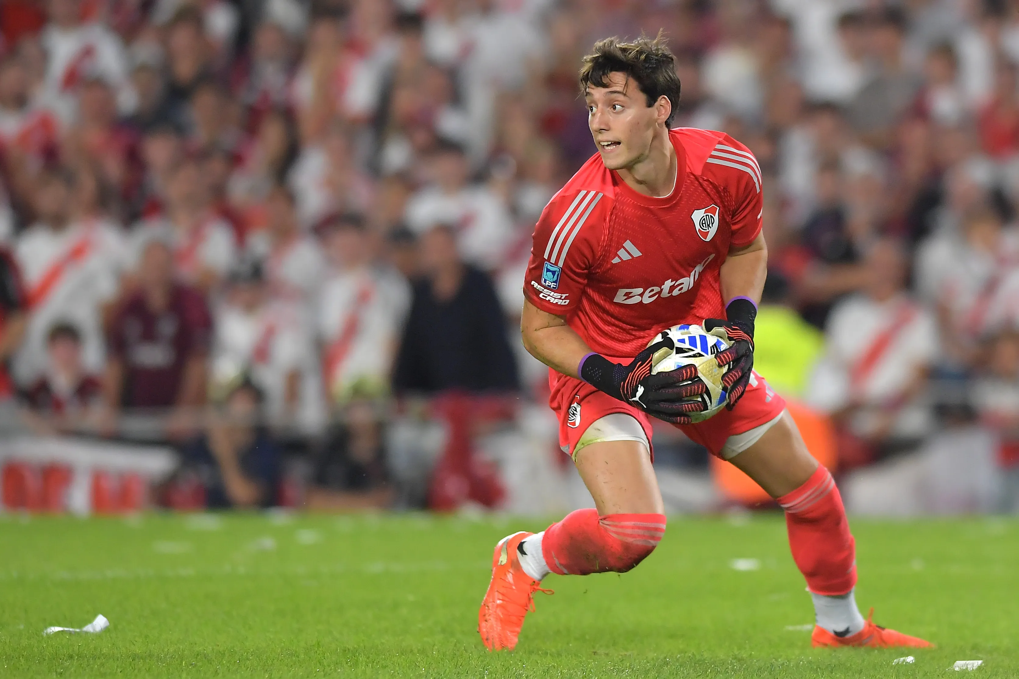 Beltrán fue convocado por segunda vez a la Selección Argentina para disputar los amistosos de la fecha FIFA. (Getty Images)