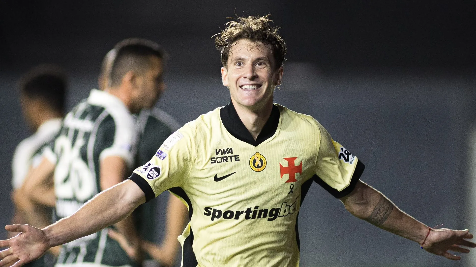 Colidio anotó tres goles y registró dos asistencias en ochopartidos con Vasco da Gama.