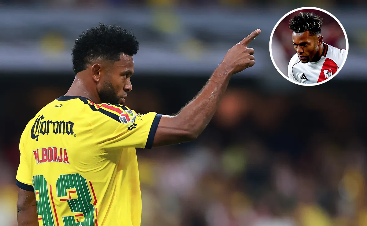 Borja fichó por América de México en el último mercado de pases.