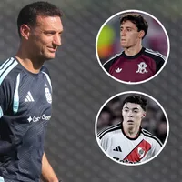 El guiño de Scaloni para Santiago Beltrán y Andrada, convocados desde River a la Selección Argentina