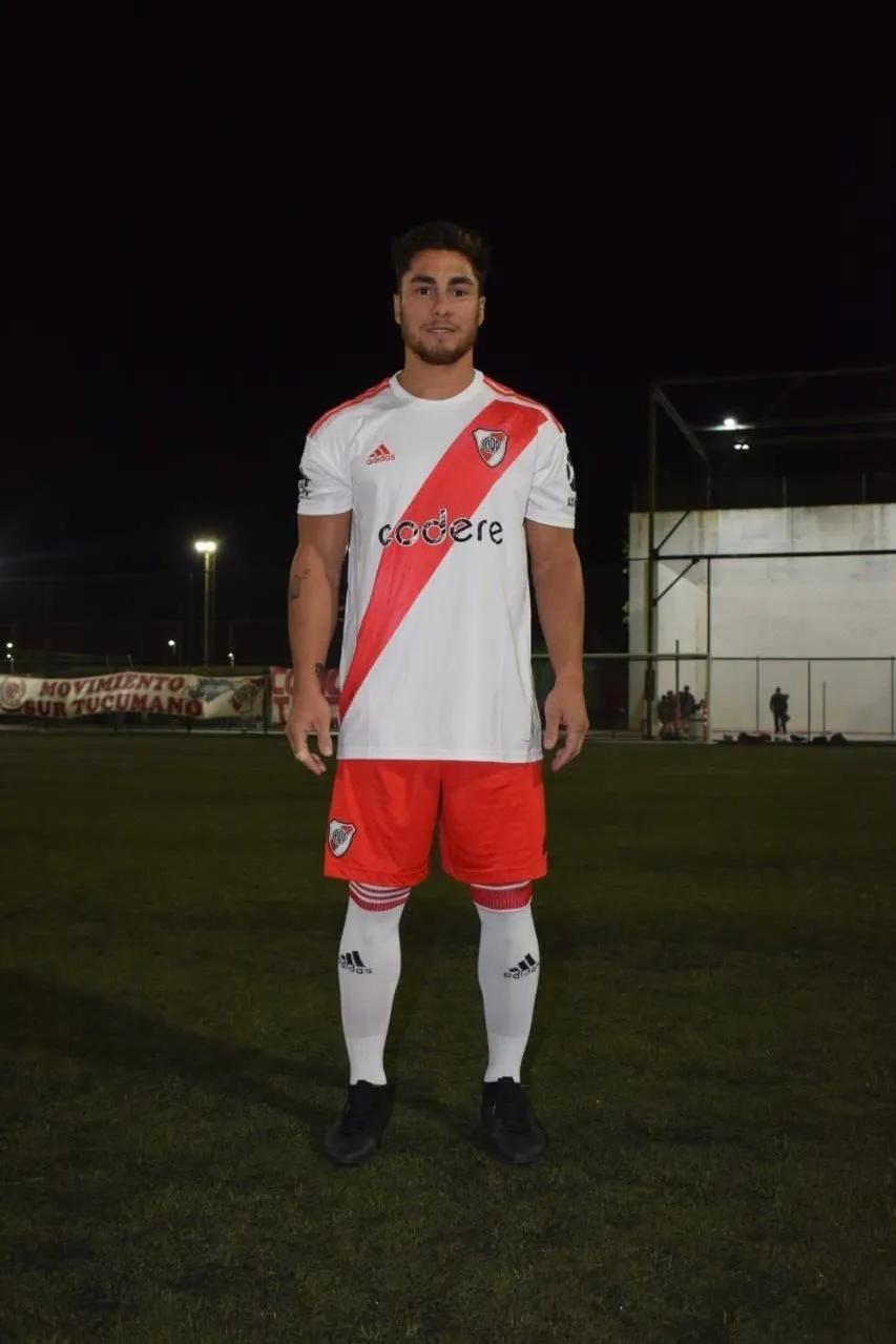 Cirigliano, presente en el Senior de River en abril de 2023, de la mano de Mario Argenta.