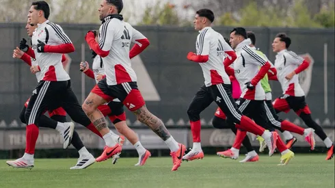 River se entrena con vistas a la reanudación de su participación en el Clausura.