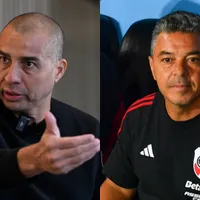 La crítica de Trezeguet a Gallardo en sus modos cuando lo reencontró como DT de River
