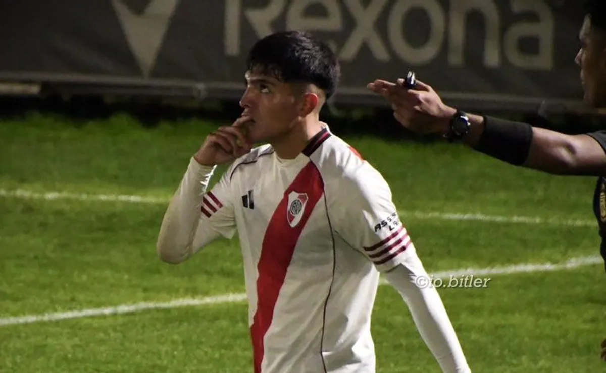 Gonzalo Pereyra y el gol de River en el Superclásico.