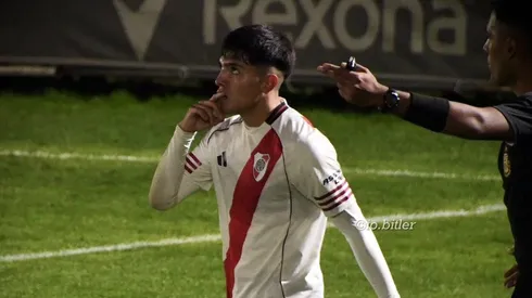 Gonzalo Pereyra y el gol de River en el Superclásico.