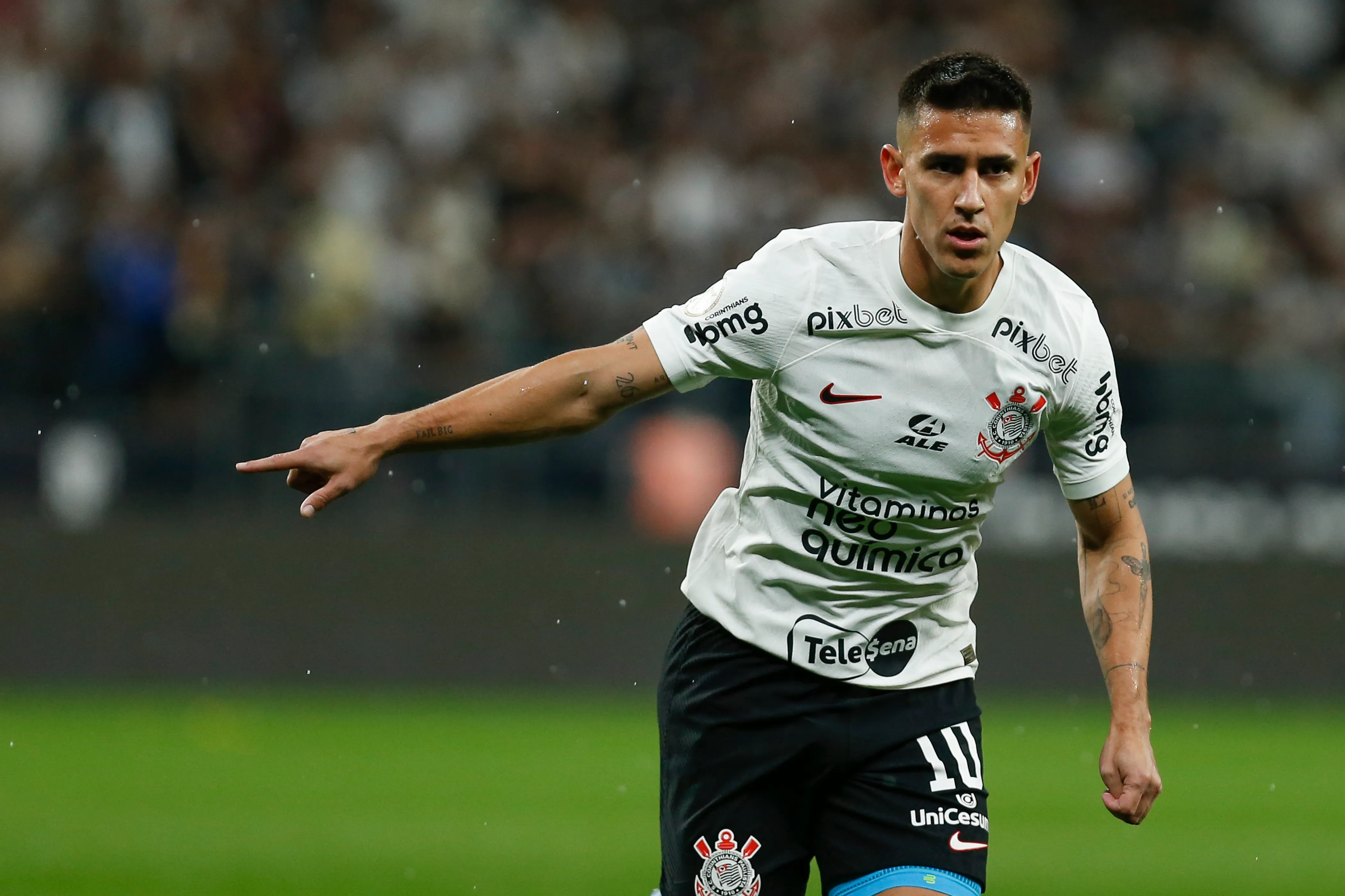 Matías Rojas jugó en Corinthians entre julio del 2023 y abril del 2024.