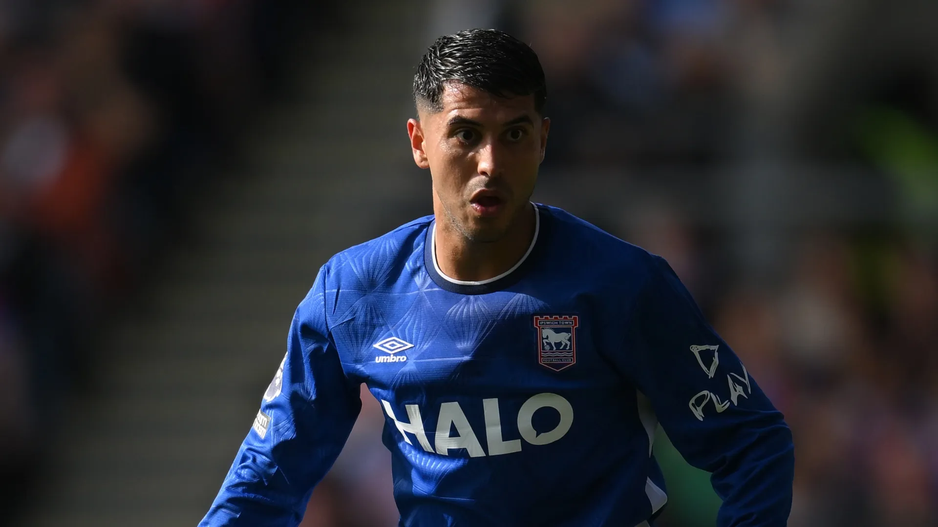 Exequiel Palacios juega en Ipswich Town, de la Premier League.