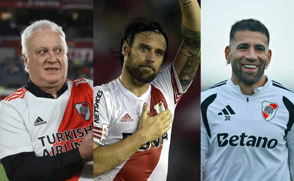Los saludos por el Día Internacional del Hincha de River.