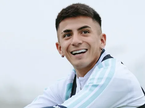 Pese a ser desafectado, Thiago Almada entrena con la Selección Argentina