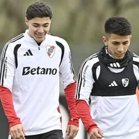 Tobías Andrada y Thiago Almada fueron desafectados de la Selección Argentina y volvieron a River