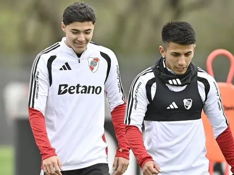 Tobías Andrada y Thiago Almada fueron desafectados de la Selección Argentina y volvieron a River