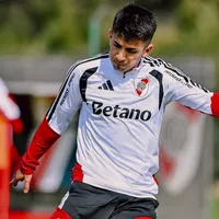Thiago Almada regresó a River a recuperarse: los plazos y en qué partido apunta a volver