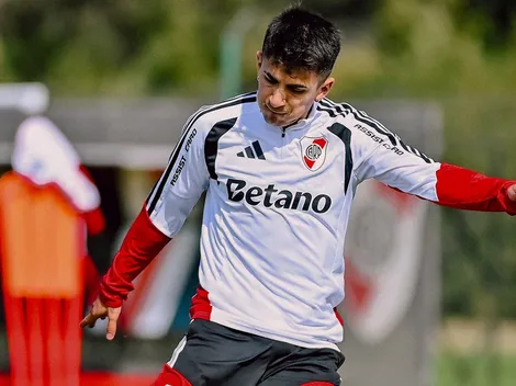 Thiago Almada regresó a River a recuperarse: los plazos y en qué partido apunta a volver