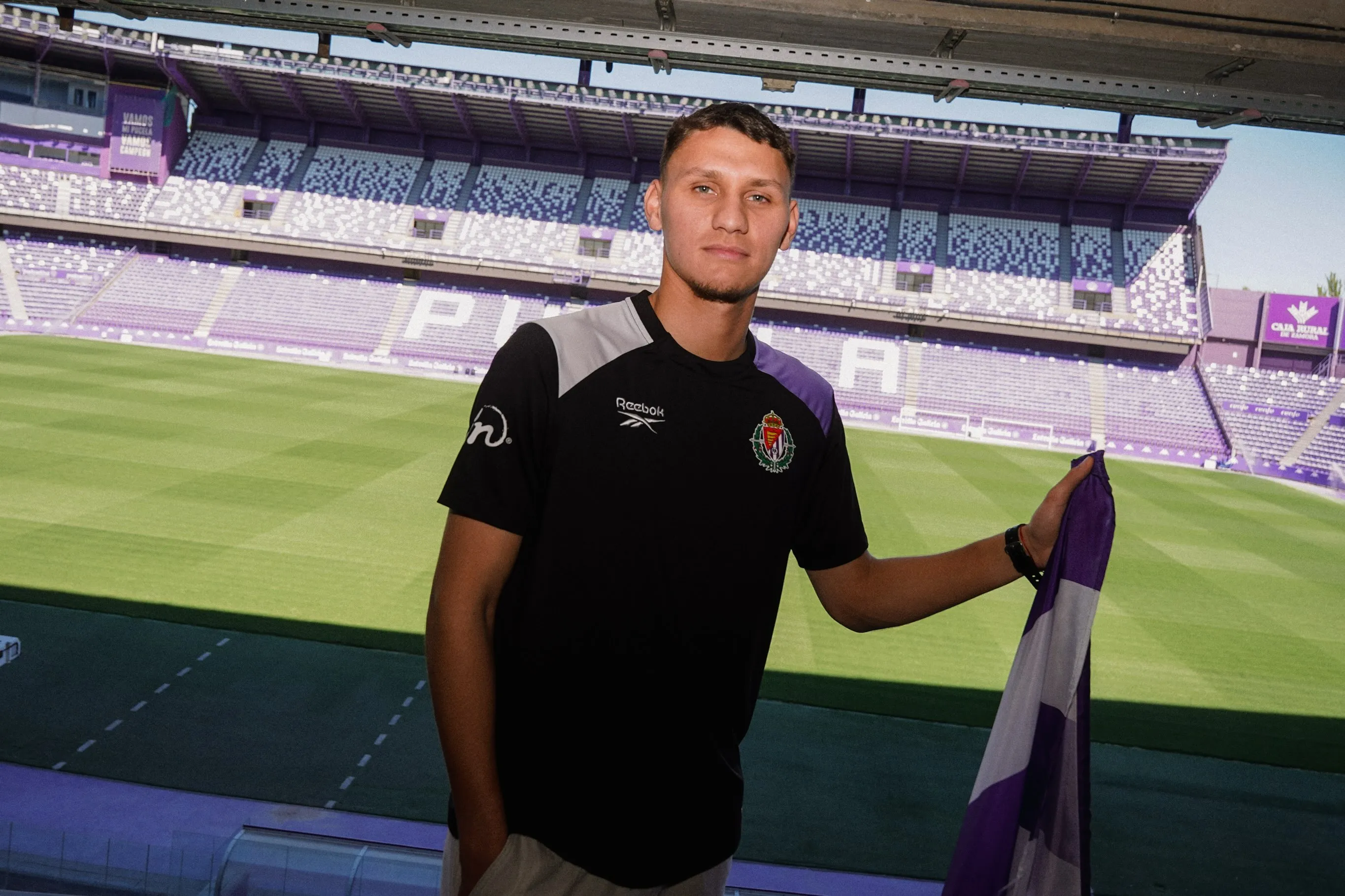 Lavagnino firmó contrato con Valladolid, pero todavía no sumó minutos.