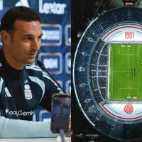 Lionel Scaloni elogió el Monumental ante la pregunta de dónde debería jugar la Selección Argentina: “En River entra gente…”