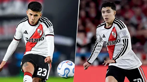 Thiago Almada y Tobías Andrada.