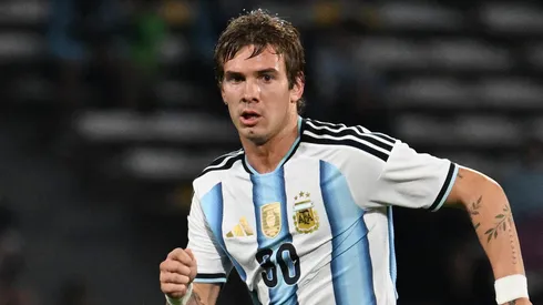 Mastantuono jugó 34 minutos contra Bolivia.