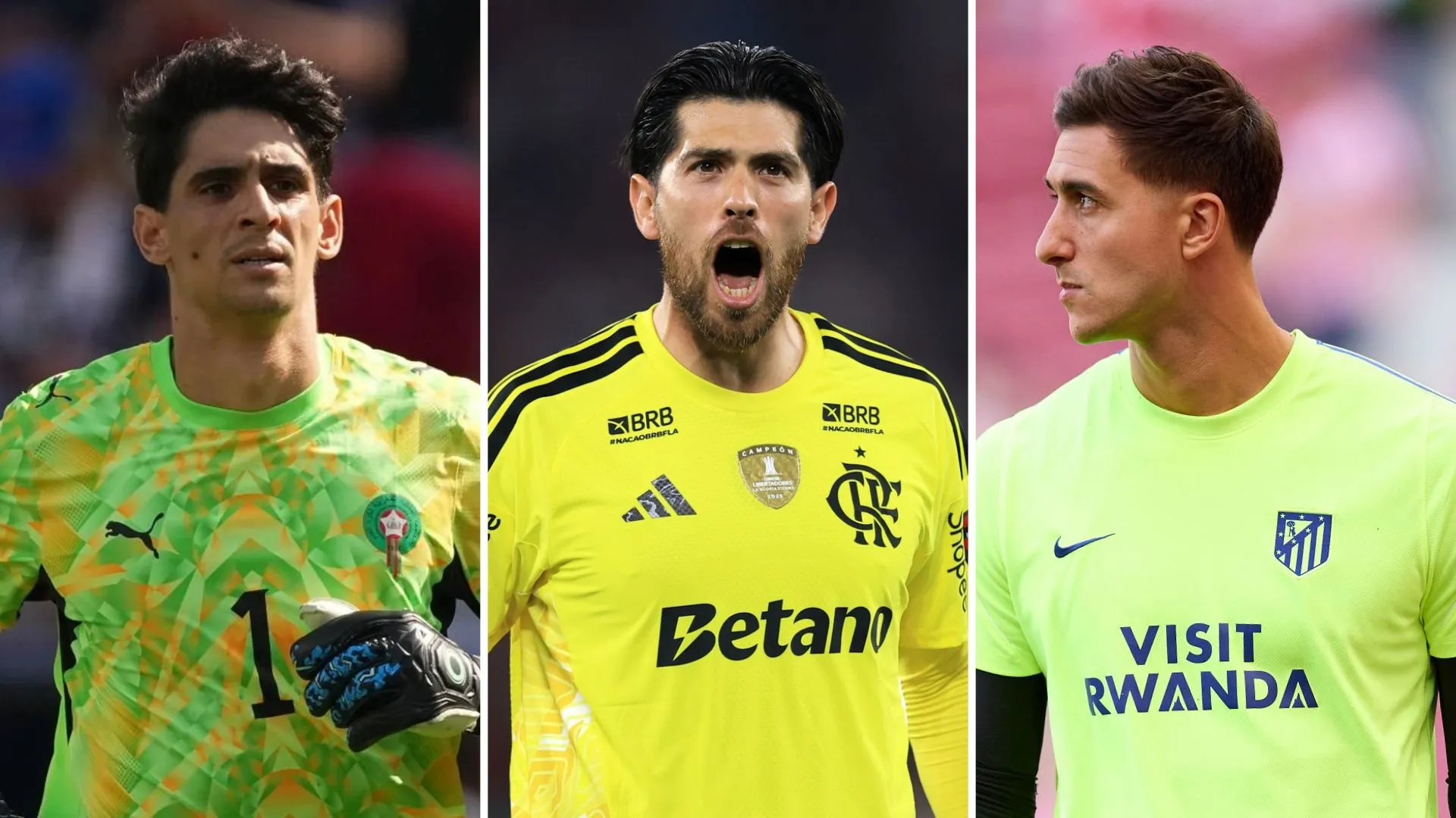 Bounou, Rossi y Musso son los nombres que tiene River para reemplazar a Beltrán. (Getty Images)