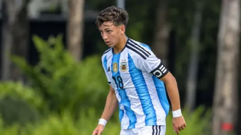Gol de Galo Escobar en Argentina Sub 17.