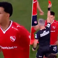 Ex River: Maximiliano Meza metió un gol y fue expulsado en apenas minutos con Independiente