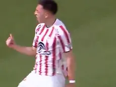 Golazo de Matías Gallardo, hijo del Muñeco, para Instituto contra Independiente