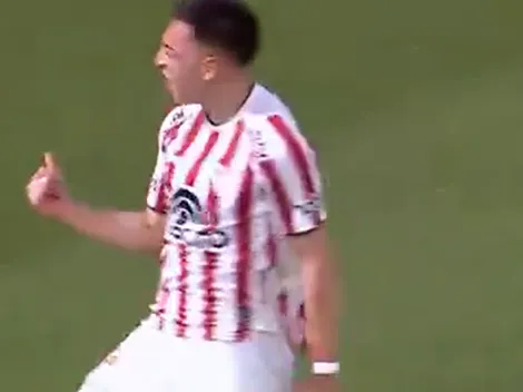 Golazo de Matías Gallardo, hijo del Muñeco, para Instituto contra Independiente