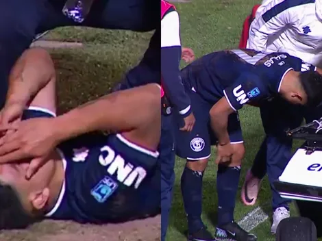 Maxi Salas sufrió una gravísima lesión en Ind. Rivadavia y deberá estar varios meses sin jugar